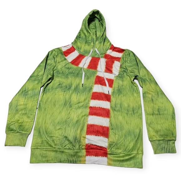 NWT Fashion Classic The Grinch Hooded Sweatshirt - Picture 2 of 9
